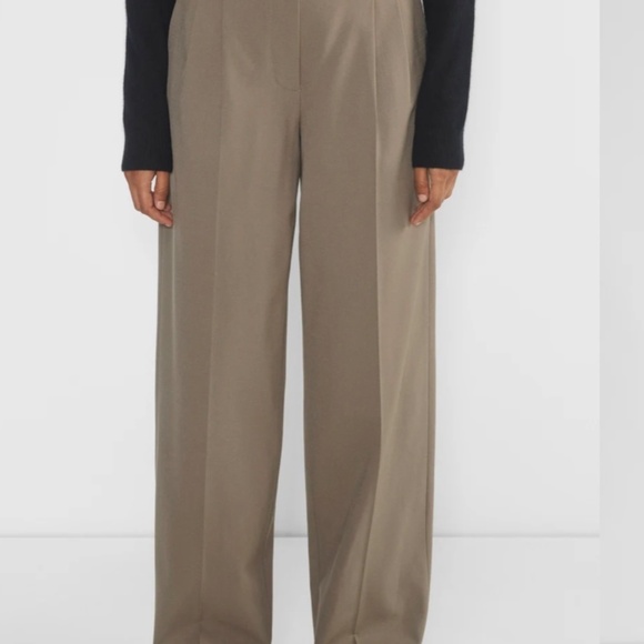 Aritzia The Effortless Pant Nomad Taupe - Picture 2 of 6